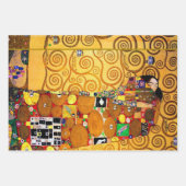 グスタフクリムト、命の木 ラッピングペーパーシート (正面)