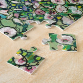 グスタフクリムト – 園芸風景と丘の頂上 ジグソーパズル (側面)