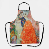 グスタフクリムト – 女性の友達 エプロン (正面)