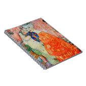 グスタフクリムト – 女性の友達 ノートブック (右側)