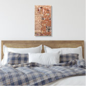 グスタフクリムト – 抱擁 キャンバスプリント (インサイチュ (寝室))