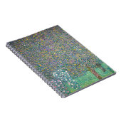 グスタフクリムト – 木の下のローズブッシュ ノートブック (右側)