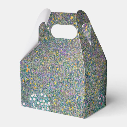 グスタフクリムト – 木の下のローズブッシュ フェイバーボックス (裏面サイド)