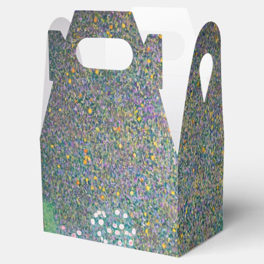 グスタフクリムト – 木の下のローズブッシュ フェイバーボックス (オープン)