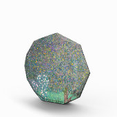 グスタフクリムト – 木の下のローズブッシュ フォトブロック (右)