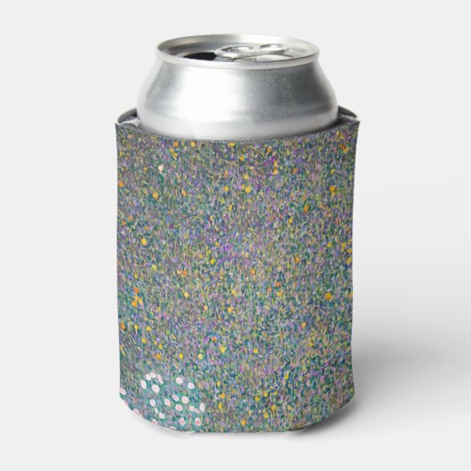 グスタフクリムト – 木の下のローズブッシュ 缶クーラー (缶正面)