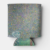 グスタフクリムト – 木の下のローズブッシュ 缶クーラー (正面)