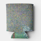 グスタフクリムト – 木の下のローズブッシュ 缶クーラー (裏面)