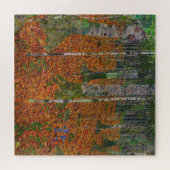 グスタフクリムト-樺の木ウッド ジグソーパズル (横)