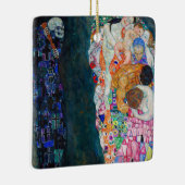 グスタフクリムト – 死と生命 セラミックオーナメント (右)