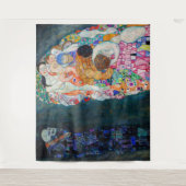 グスタフクリムト – 死と生命 タペストリー (正面)