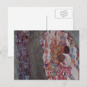 グスタフクリムト – 死と生命 ポストカード (正面/裏面)