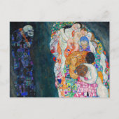 グスタフクリムト – 死と生命 ポストカード (正面)