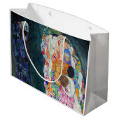 グスタフクリムト – 死と生命 ラージペーパーバッグ (裏面アングル)