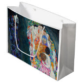 グスタフクリムト – 死と生命 ラージペーパーバッグ (正面アングル)