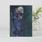 グスタフクリムト – 死と生命 招待状 (スタンド正面)