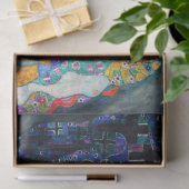 グスタフクリムト – 死と生命 薄葉紙 (ギフト)