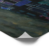 グスタフクリムト – 死と生命, 1910 ポスター (角)