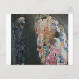 グスタフクリムト – 死と生命， 1910 ポストカード