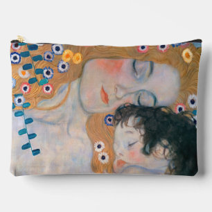 グスタフクリムト – 母と子 アクセサリーポーチ