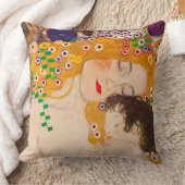 グスタフクリムト – 母と子 クッション (ブランケット)