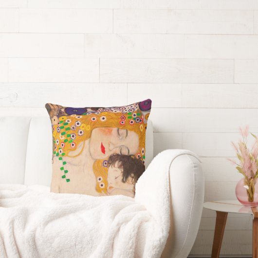 グスタフクリムト – 母と子 クッション (ソファ)