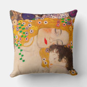 グスタフクリムト – 母と子 クッション (裏面)