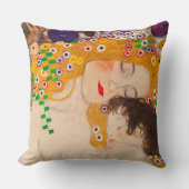 グスタフクリムト – 母と子 クッション (正面)