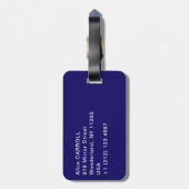 グスタフクリムト – 母と子 ラゲッジタグ (裏面縦)