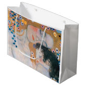 グスタフクリムト – 母と子 ラージペーパーバッグ (正面アングル)