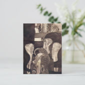 グスタフクリムト – 法学(最終州) ポストカード (スタンド正面)