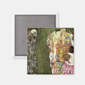 グスタフクリムト～生と死 マグネット (正面/裏面)