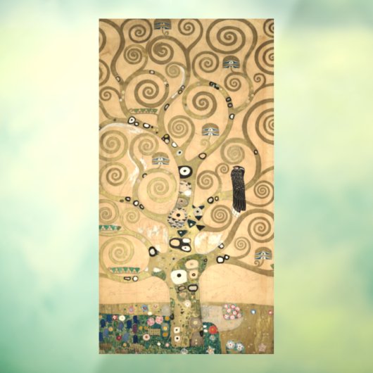 グスタフクリムト – 生活の木，ストクレットフリーズ ウィンドウサイン (シート3)