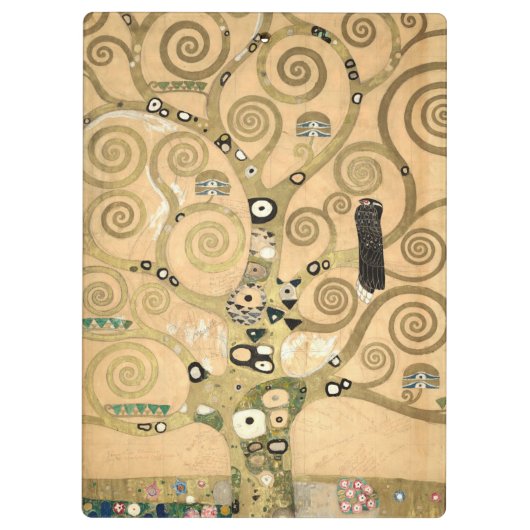 グスタフクリムト – 生活の木,ストクレットフリーズ クリップボード (裏面)