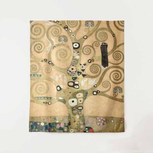 グスタフクリムト – 生活の木,ストクレットフリーズ タペストリー (正面)