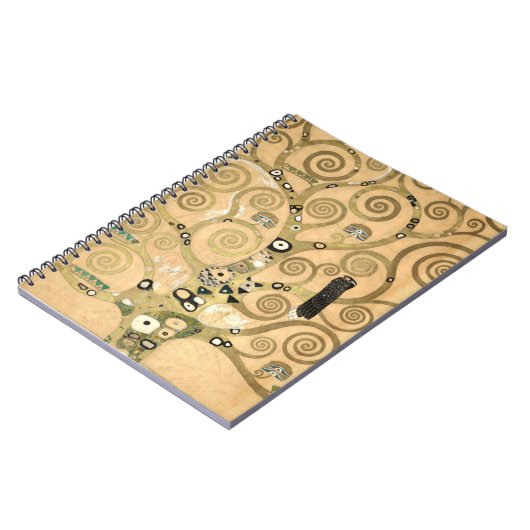 グスタフクリムト – 生活の木,ストクレットフリーズ ノートブック (左側)