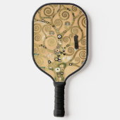 グスタフクリムト – 生活の木，ストクレットフリーズ ピックルボールラケット (裏面)