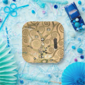 グスタフクリムト – 生活の木,ストクレットフリーズ ペーパープレート (パーティー)