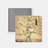 グスタフクリムト – 生活の木,ストクレットフリーズ マグネット (正面/裏面)