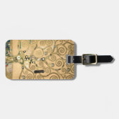 グスタフクリムト – 生活の木,ストクレットフリーズ ラゲッジタグ (正面横)