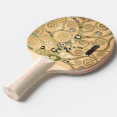 グスタフクリムト – 生活の木，ストクレットフリーズ 卓球ラケット (正面アングル)