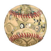 グスタフクリムト – 生活の木，ストクレットフリーズ 野球ボール (裏面)