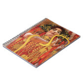 グスタフクリムト – 衛生方医学健康の女神 ノートブック (左側)