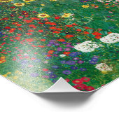 グスタフクリムト – 農園ひまわり付き フォトプリント            (角)