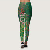 グスタフクリムト – 農園ひまわり付き レギンス (裏面)