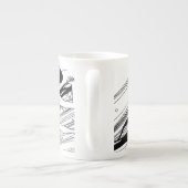 グスタフクリムト – 魚の血サーレアルアー日本のト ボーンチャイナマグカップ (裏面)