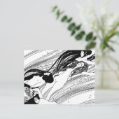 グスタフクリムト – 魚の血サーレアルアー日本のト ポストカード (スタンド正面)