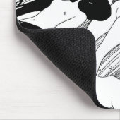 グスタフクリムト – 魚の血サーレアルアー日本のト マウスパッド (コーナー)