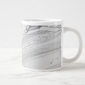 グスタフクリムト-魚の血 ジャンボコーヒーマグカップ (右)