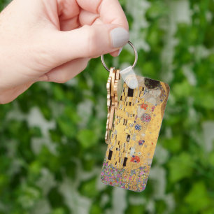 グスタフクリムト   1907-08キス キーホルダー